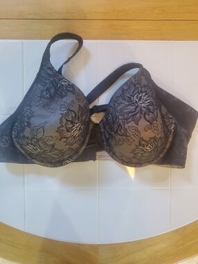 Bali Black Lace Bra Size 40B